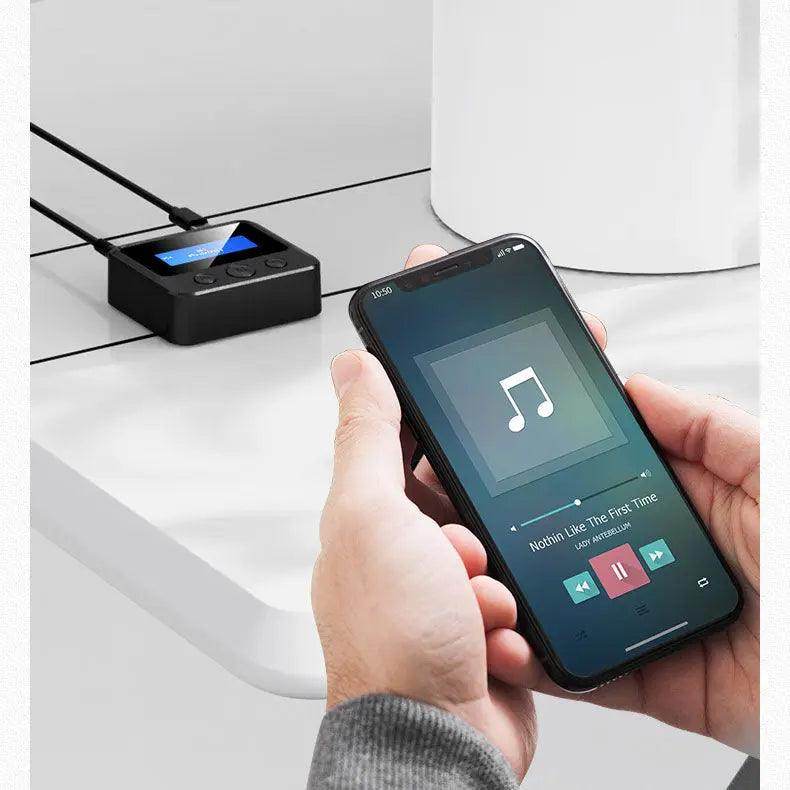 2-in-1 Bluetooth audio adapter Bluetooth audio transmitter receiver Bluetooth 5.0 receiver - KADAUT