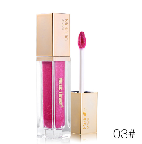 Lipstick Soft Metallic Matte Lipstick Liquid Waterproof