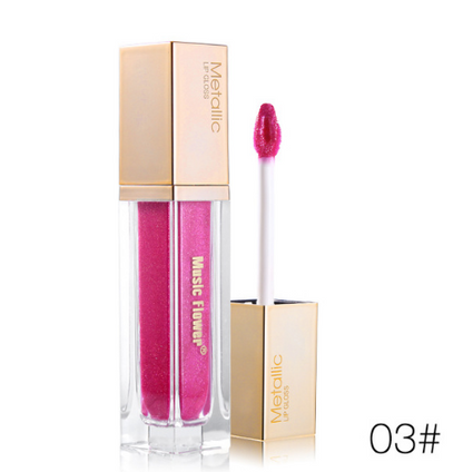 Lipstick Soft Metallic Matte Lipstick Liquid Waterproof