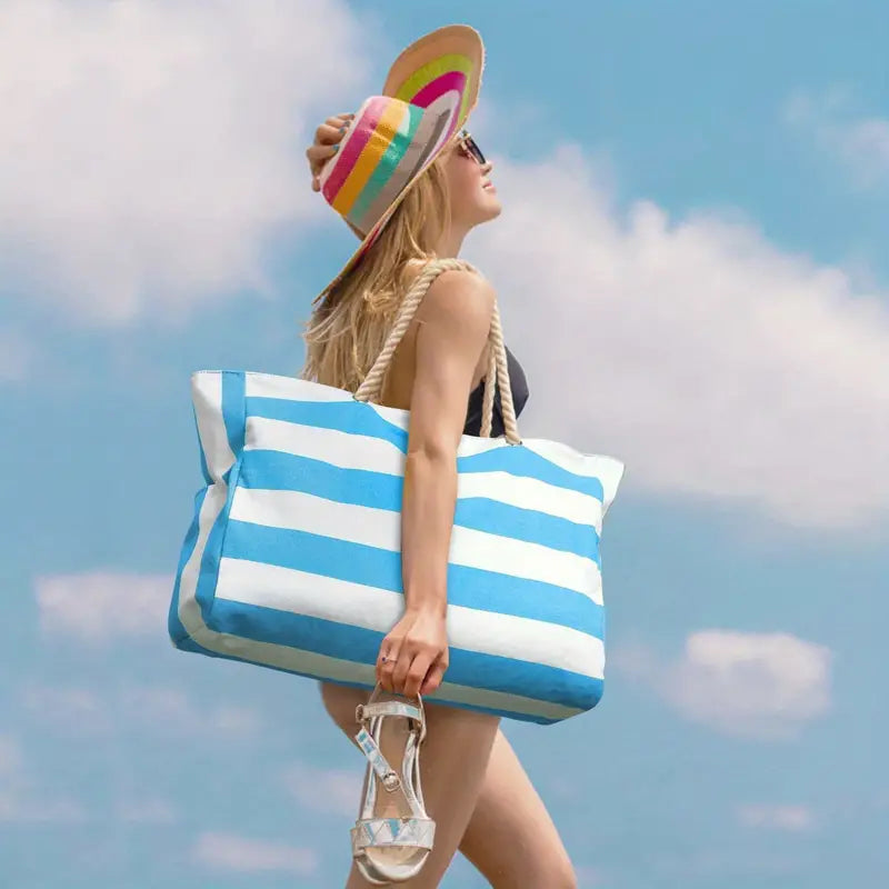 Large capacity beach bag