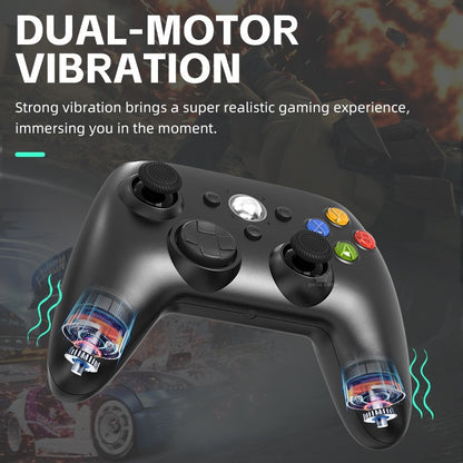 Wireless controller with Turbo function compatible with PC