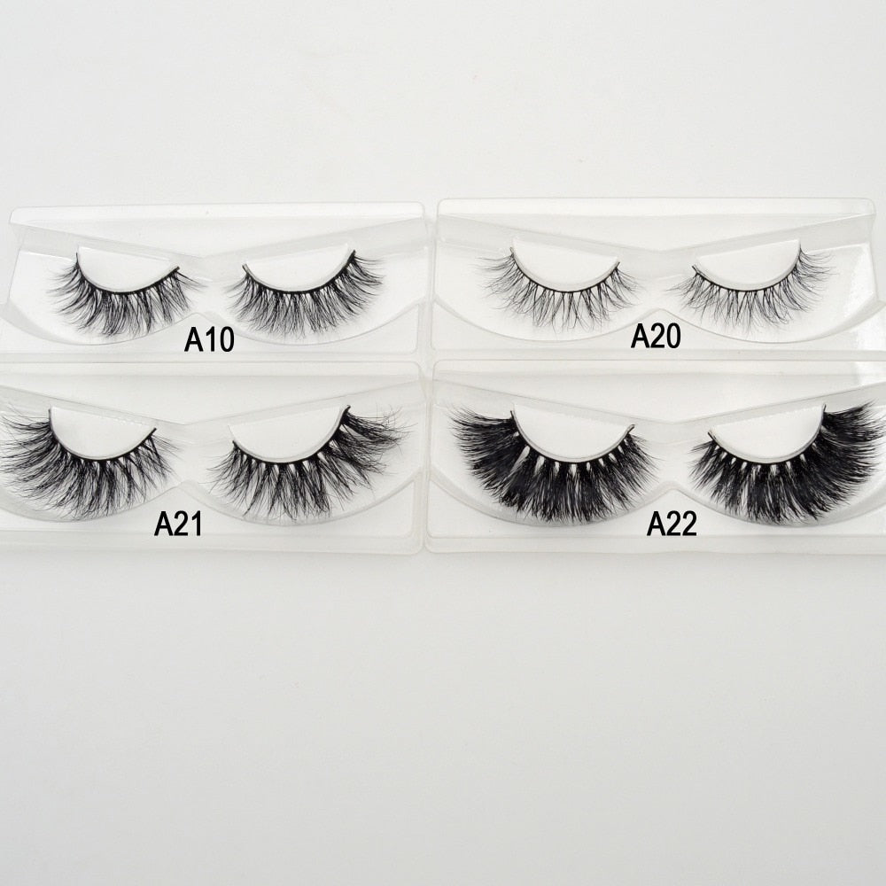 3D Mink Eyelashes Crossing Mink Lashes Hand Made