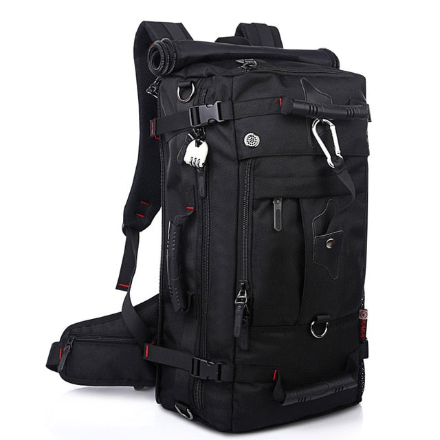 Multifunctional Waterproof Backpack Luggage Bag