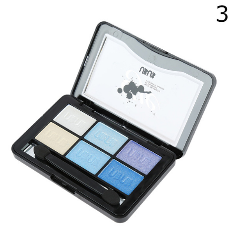 6 Colors Roast Eye Shadow Powder Makeup Palette