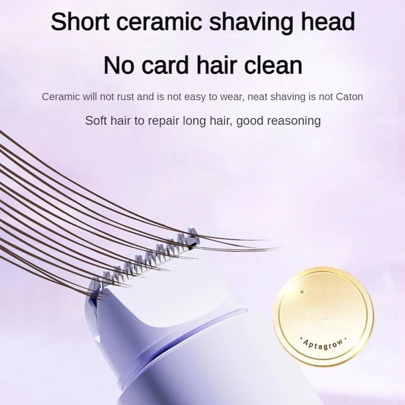 Mini Electric Hair Shaver Portable Waterproof Epilators