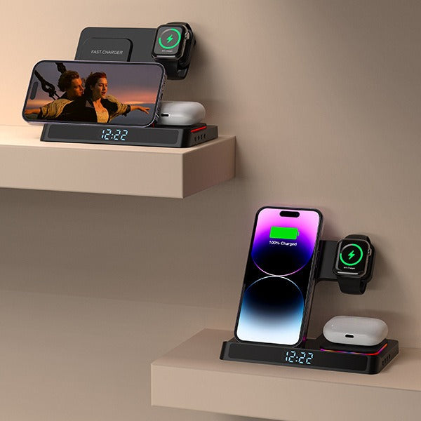 Wireless charging for Apple 14 mobile phones and watches