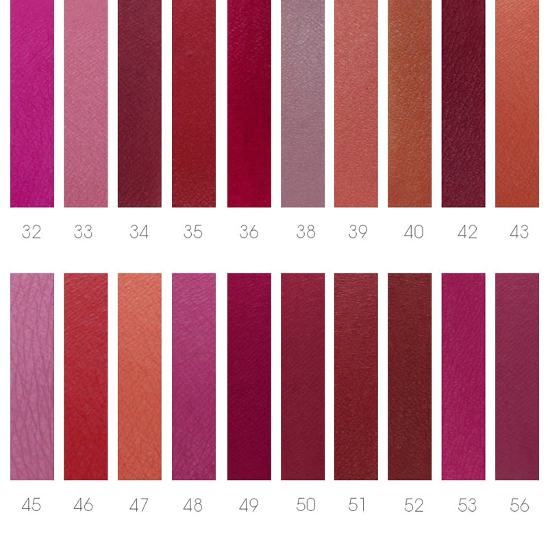 New 20 Colors Matte Lipstick Waterproof Long-Lasting