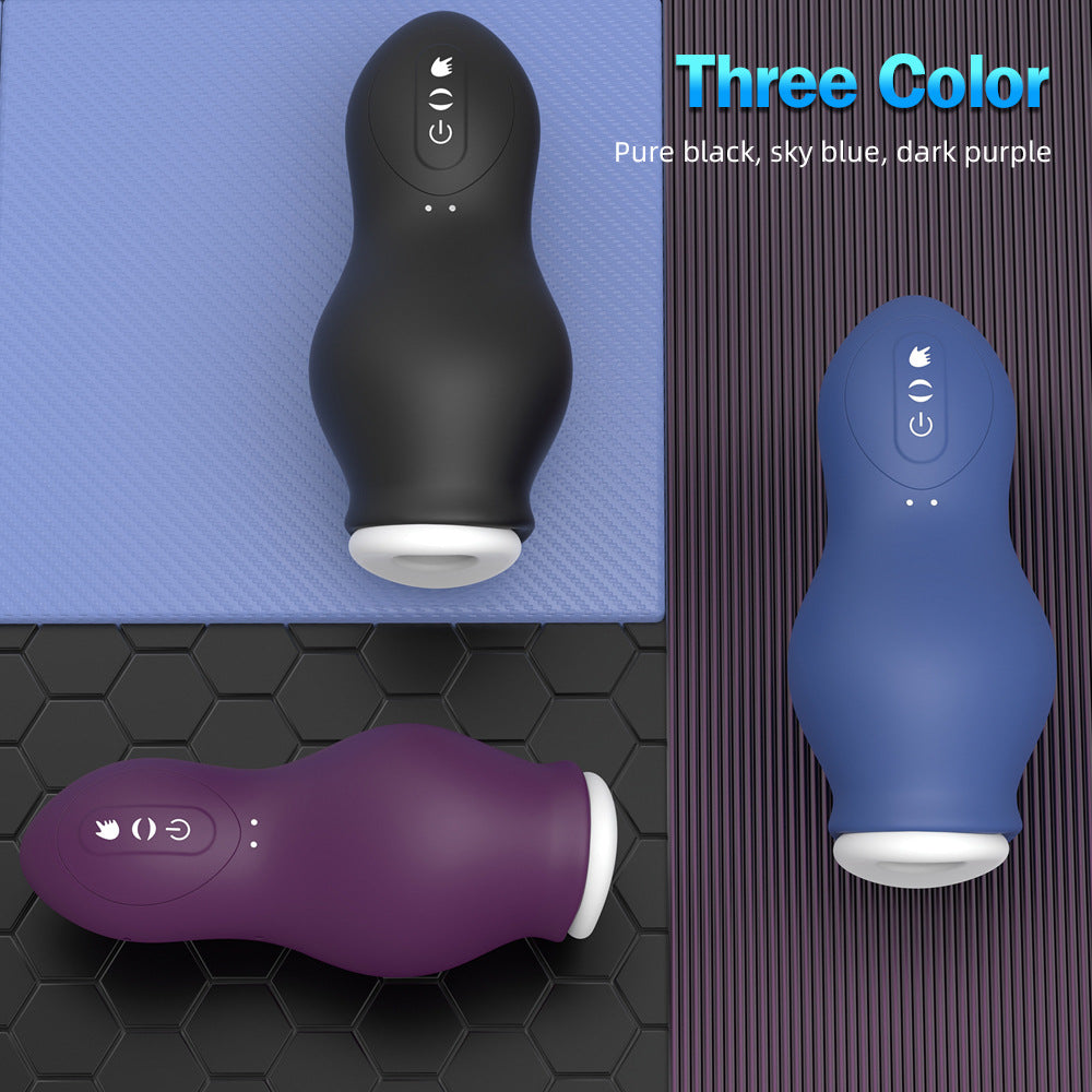 Vibrating Sucking Massager Penis Exerciser Adult Sex Erotic Products