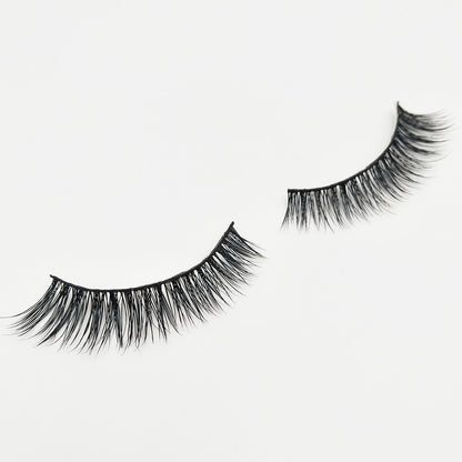 1Pair Mink Lashes 3D Mink  Long False Eyelashes Natural Lightweight