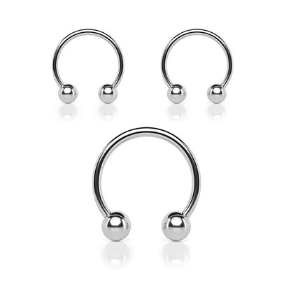 Double Bead Ring C Ring Penis Ring