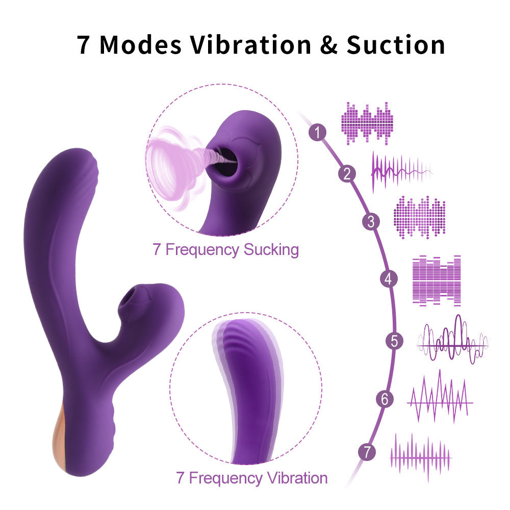 Adult Supplies Charging G-Spot Crescent Vibrator