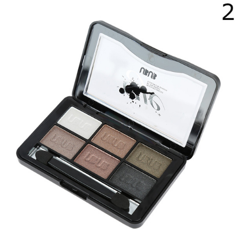 6 Colors Roast Eye Shadow Powder Makeup Palette