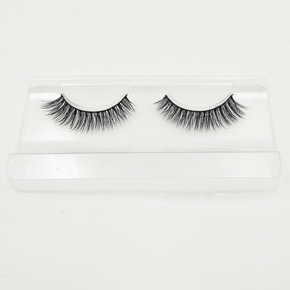 1Pair Mink Lashes 3D Mink  Long False Eyelashes Natural Lightweight