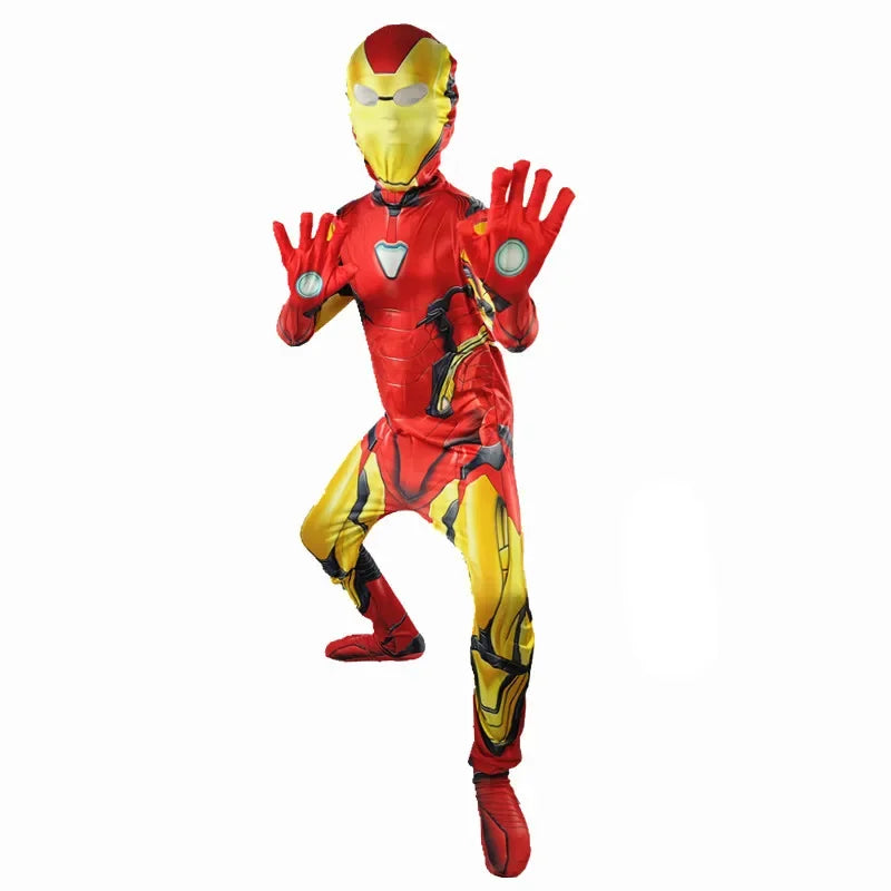 Halloween Spider man Cosplay Jumpsuit Suits 3D Style Dress Up