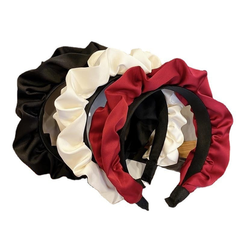 Women's wide brimmed hair accessories with high cranial crest