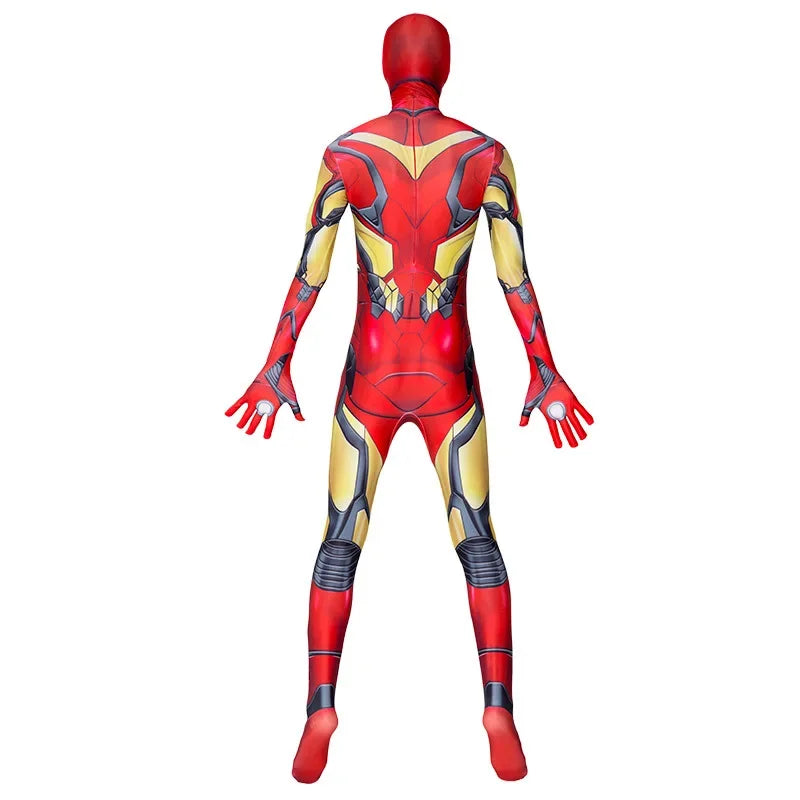 Halloween Spider man Cosplay Jumpsuit Suits 3D Style Dress Up