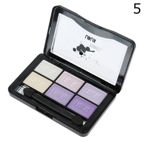 6 Colors Roast Eye Shadow Powder Makeup Palette