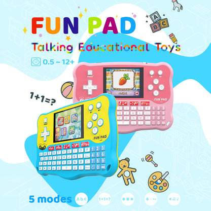 Multi functional children's tablet alphanumeric music voice learning