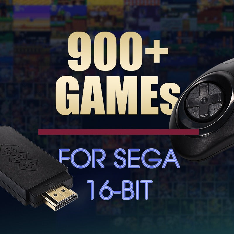 16 bit Classic Retro MD Sega Gaming Console Home HDMI HD TV