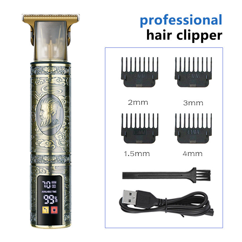 T9 Hairdresser With LCD Display Electric Hair Clipper