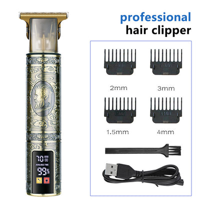 T9 Hairdresser With LCD Display Electric Hair Clipper