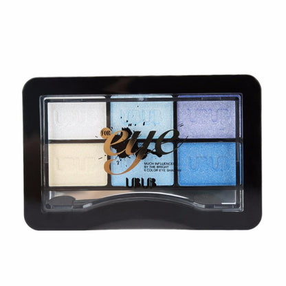 6 Colors Roast Eye Shadow Powder Makeup Palette