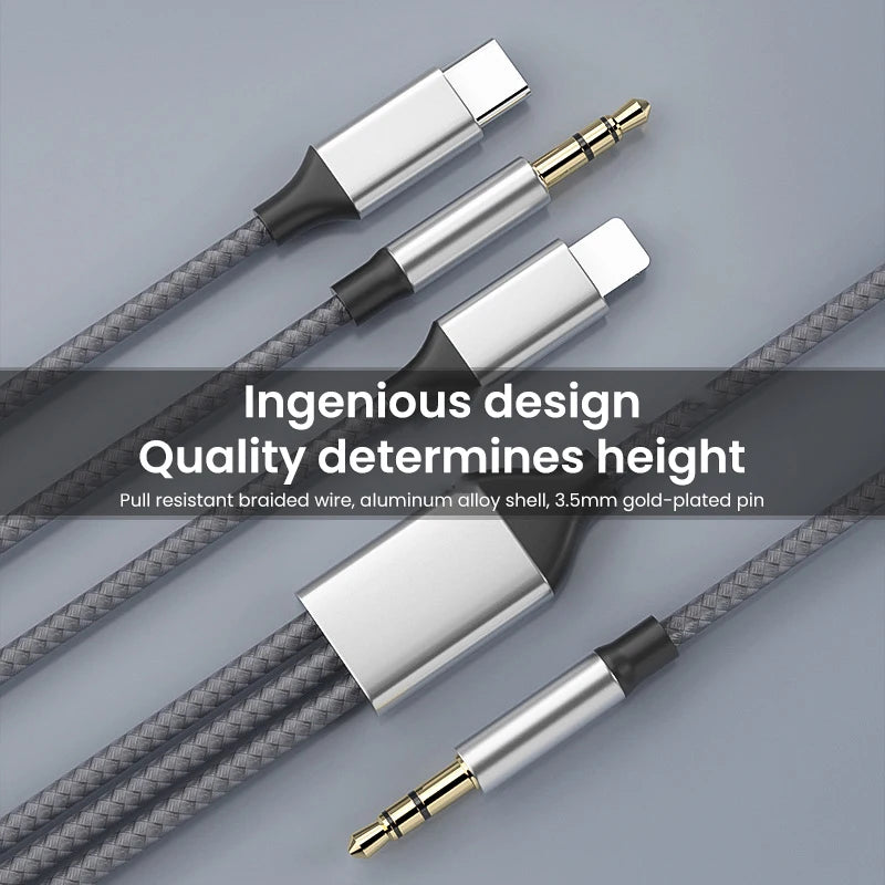 UX audio cable suitable for Apple Type-C