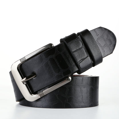 Men's needle buckle student belt minimalist jeans belt