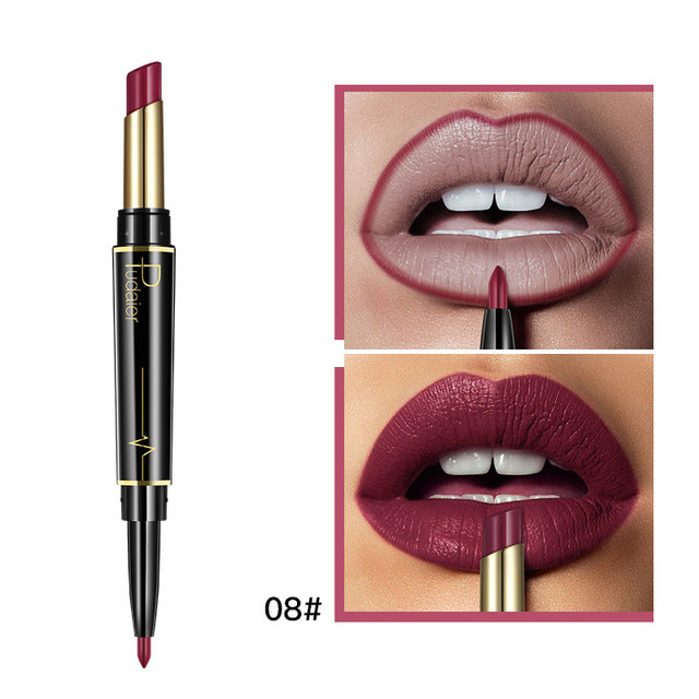 Matte Lipstick Wateproof Double Ended Long Lasting