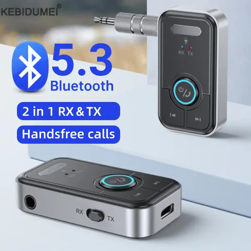 T67 Bluetooth receiver transmitter high volume car speaker amplifier with 3.5mm wireless audio converter