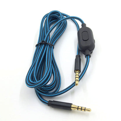 Head mounted Gaming Earphones Audio Cable