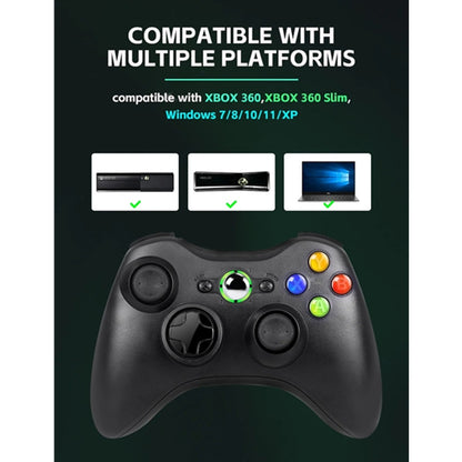 Wireless controller 2.4G wireless connection dual vibration controller