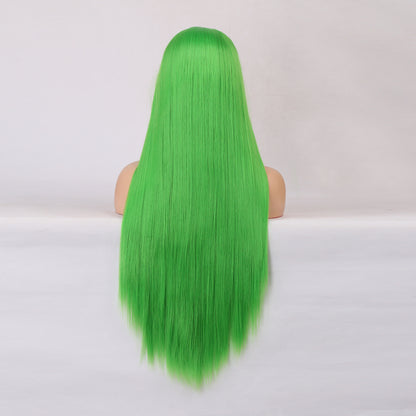 Wig Female Long Hair Chemical Fiber Front Lace