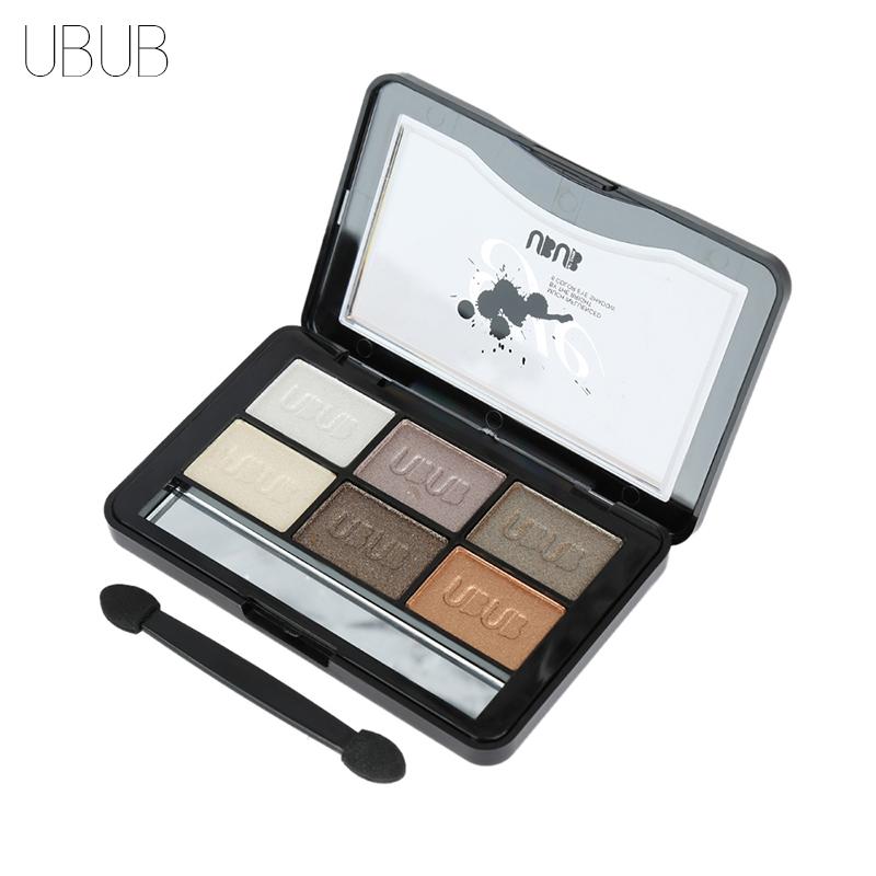 6 Colors Roast Eye Shadow Powder Makeup Palette