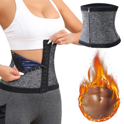 Women's waist belt for fitness and waist tightening