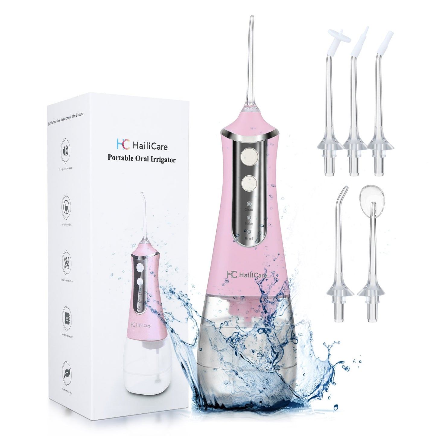 3-Speed Tooth Rinser Electric Oral Tooth Cleaning Device