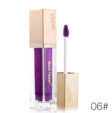 Lipstick Soft Metallic Matte Lipstick Liquid Waterproof