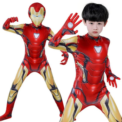 Halloween Spider man Cosplay Jumpsuit Suits 3D Style Dress Up