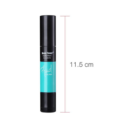 2 In 1 Waterproof Liquid Eyeliner Pen Makeup Fast Dry Smooth Long Lasting