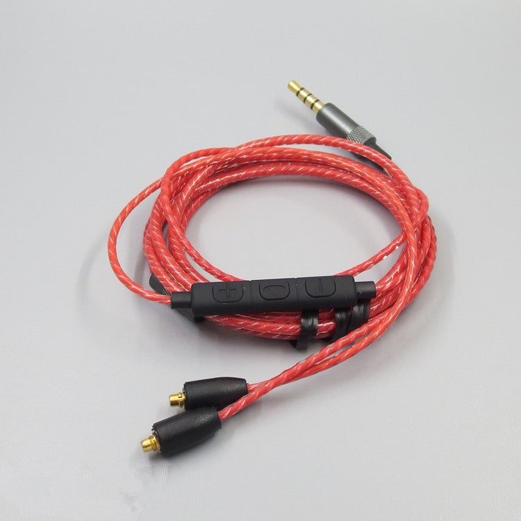 MMCX SE215 SE535 SE846 UE900 volume adjustable headphone cable