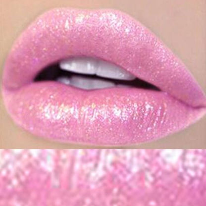 Makeup Diamond Shine Metallic Lipstick Charming Long Lasting