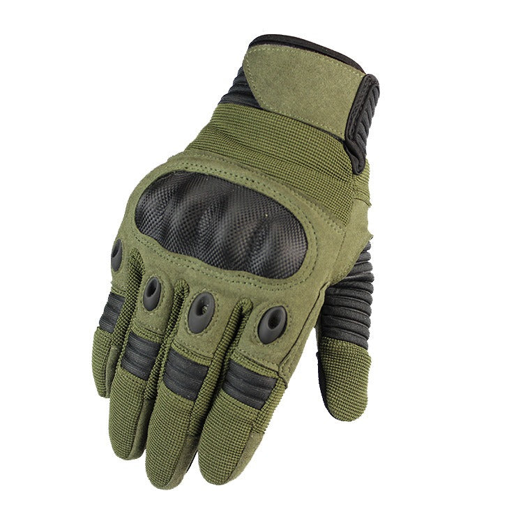 Outdoor mountaineering tactical gloves, anti slip motorcycle riding