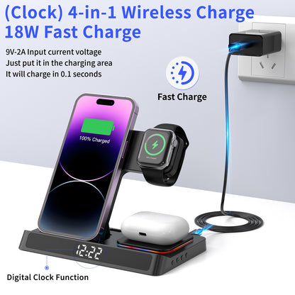 Wireless charging for Apple 14 mobile phones and watches