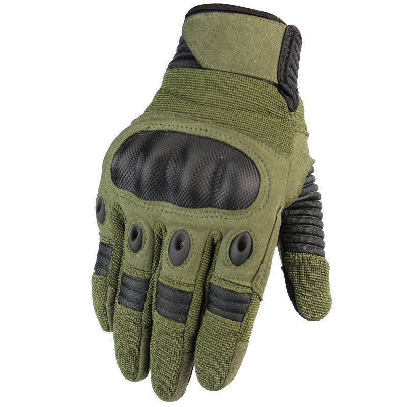 Outdoor mountaineering tactical gloves, anti slip motorcycle riding