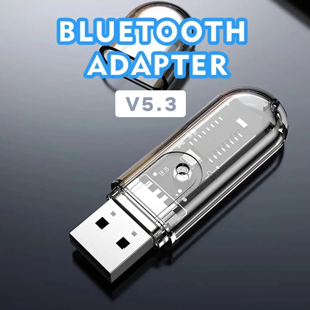 USB interface Bluetooth receiver 5.3 mobile phone Bluetooth connection car computer speaker audio adapter to play music