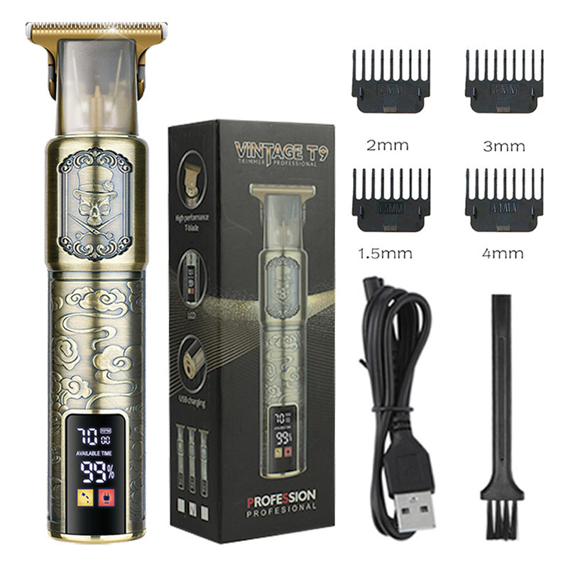 T9 Hairdresser With LCD Display Electric Hair Clipper