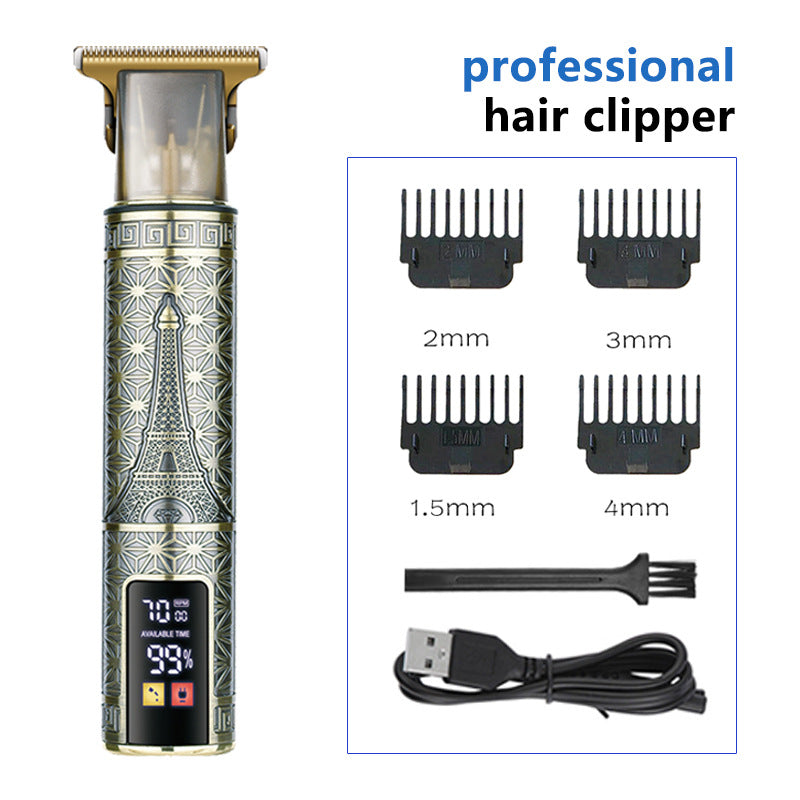 T9 Hairdresser With LCD Display Electric Hair Clipper