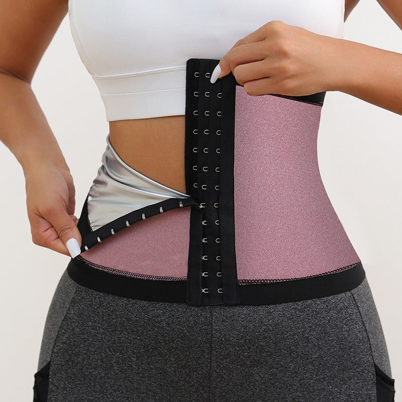 Women's waist belt for fitness and waist tightening