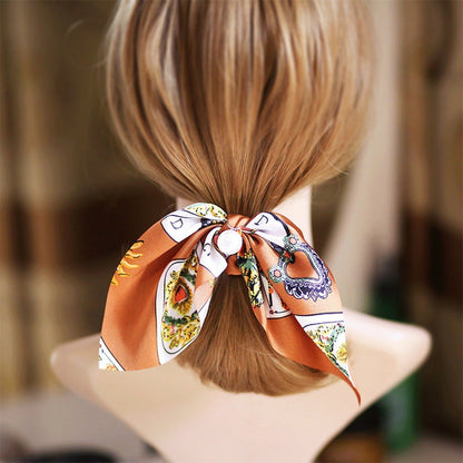 Large Intestine Ring Hair Loop Women's Bundle Hair Knot Big Bow Knot Hair Rope