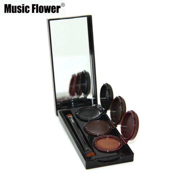 Makeup Eyeliner Gel & Eyebrow Powder Palette Waterproof Lasting